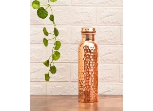 product image for Indian Hand Made Pure Copper Water Bottle