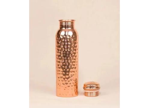 gallery image of Indian Hand Made Pure Copper Water Bottle